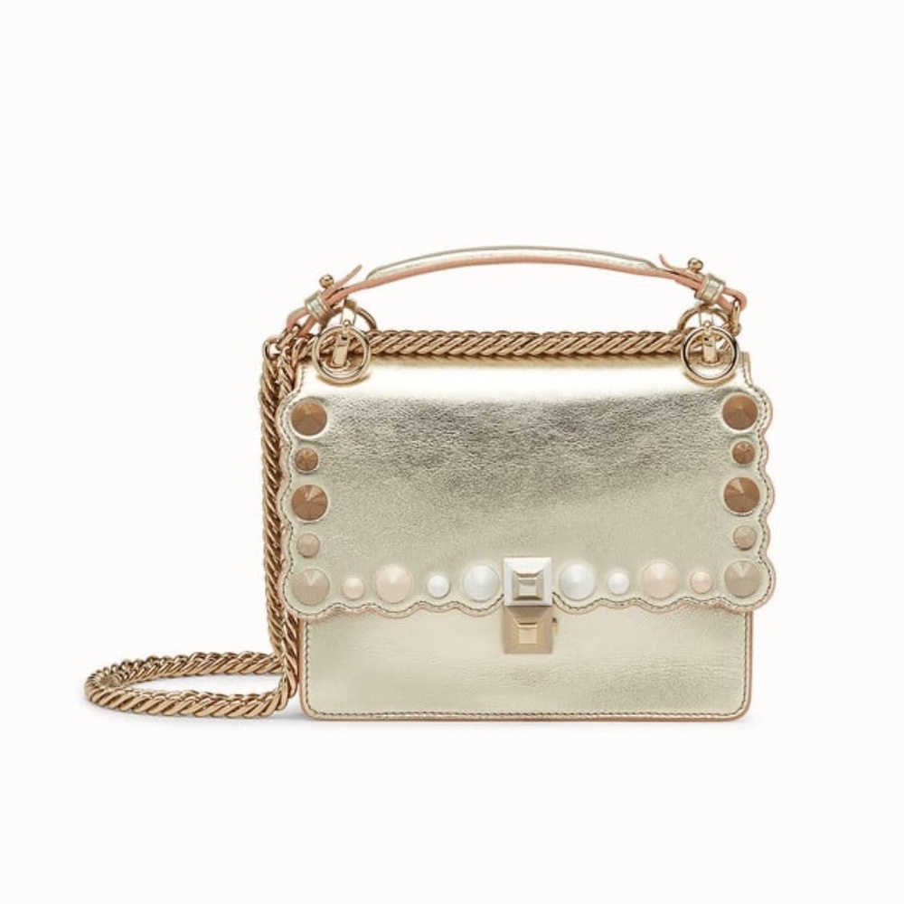 Fendi Silver Bag Authentic